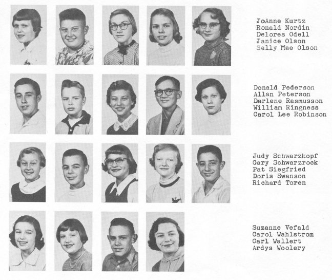 8th Grade, 1955